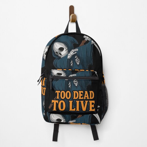 Item preview, Dark Humor Gothic Vibes | Too Dead To Live – Grim Reaper Dabbing Gothic Design designed and sold by EnchantedDesigns .