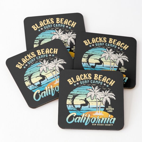 Item preview, Blacks Beach Surf Camp Surfing San Diego County California designed and sold by eclecTEEq.