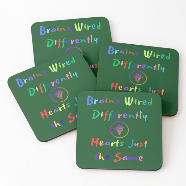 Item preview, Brains Wired Differently, Hearts Just the Same – Neurodiversity Awareness Design designed and sold by Lunaria Arts.