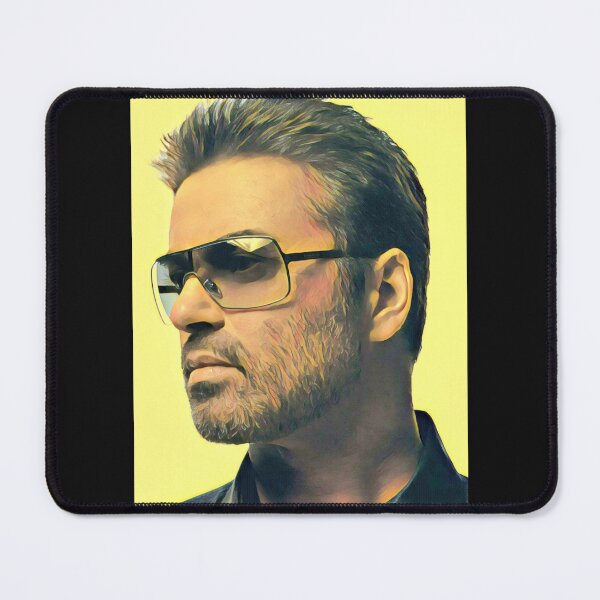Item preview, George Michael side portrait designed and sold by Pinkgnomie.