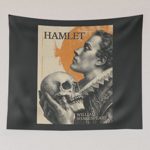 Item preview, A Vintage Poster of Hamlet - William Shakespeare designed and sold by GoodOldVintage.