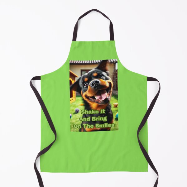 Item preview, Rottweiler Cute – Shake It And Bring On The Smiles designed and sold by RoliPictures.