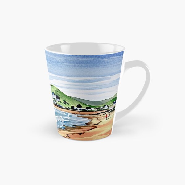 Item preview, A walk to Burgh Island（watercolour + AI） designed and sold by artsmeow.