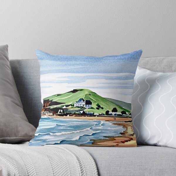 Item preview, A walk to Burgh Island（watercolour + AI） designed and sold by artsmeow.