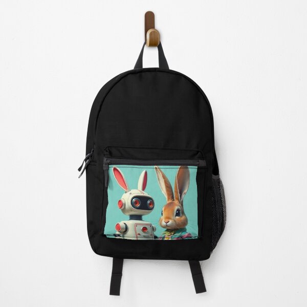 Item preview, Robot and cute bunny designed and sold by Dogandesighn.