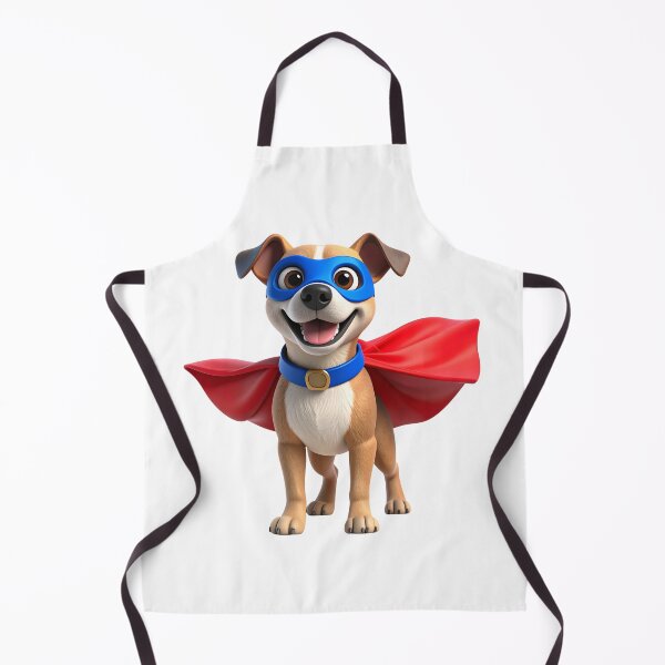 Item preview, 3D Cute Dog in Superhero Cape – Adorable Hero Pup Design designed and sold by PrintCreations9.