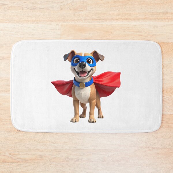Item preview, 3D Cute Dog in Superhero Cape – Adorable Hero Pup Design designed and sold by PrintCreations9.