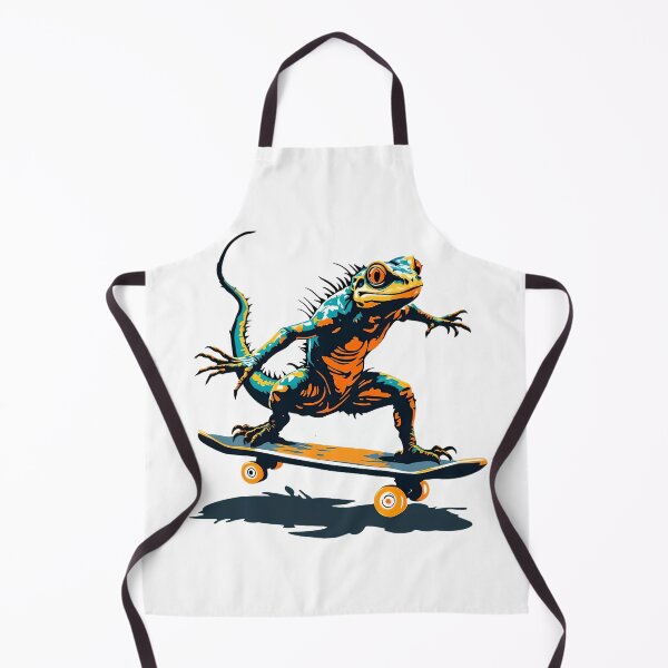Item preview, A lizard skateboarding designed and sold by DOG DESIGN.