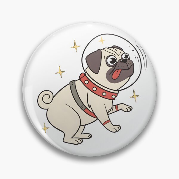 Item preview, A Curious Space Dog designed and sold by Fadi Alyaldani.