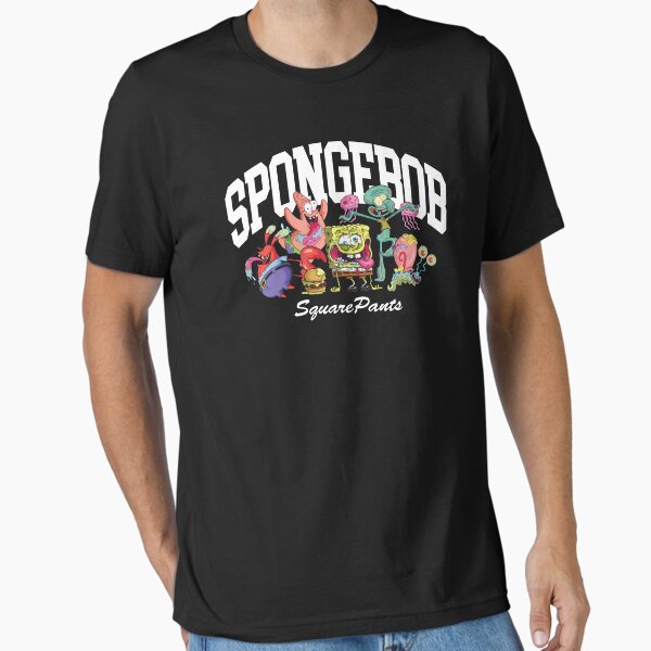 Item preview, SpongeBob SquarePants Zombie Attack Group Shot Big Logo designed and sold by FifthSun.