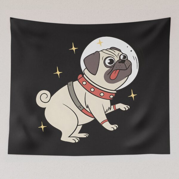 Item preview, A Curious Space Dog designed and sold by Fadi Alyaldani.