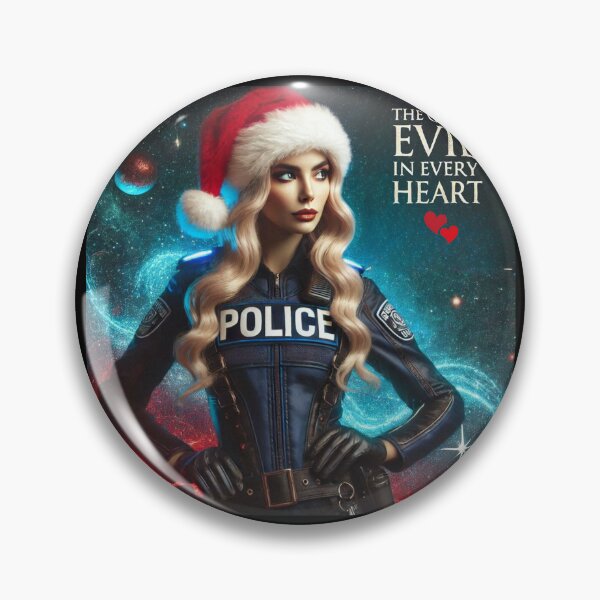 Item preview, Cosmic Police Santa Woman Power designed and sold by Voodoo Store Paranormal Collections.