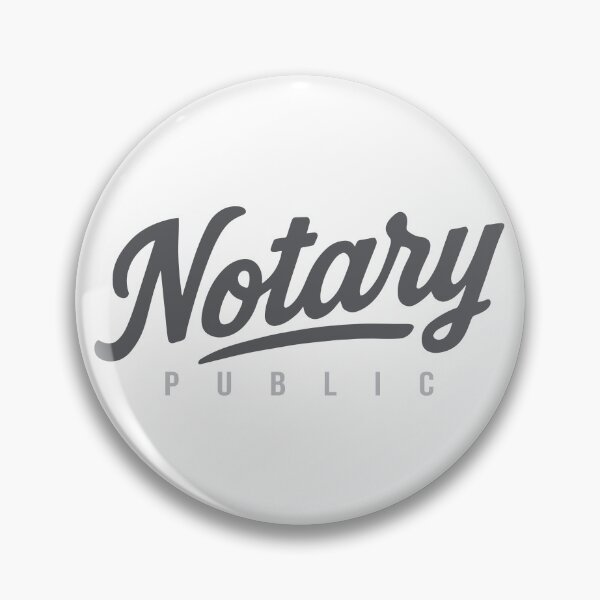 Item preview, Notary Public Vintage Script – Modern Notarial Typography Design designed and sold by NotaryLife.