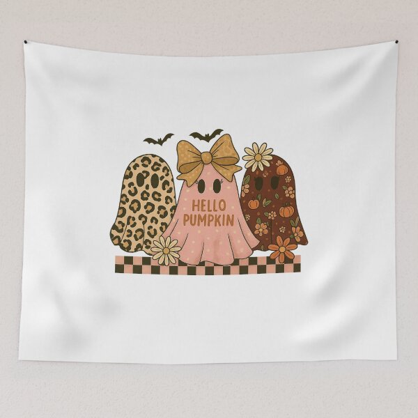 Item preview, Halloween Ghost Leopard Png｜cute ghost bow png｜autmn png｜falloween png｜pink ghost png｜fall boho png｜hello pumpkin png｜floral halloween png designed and sold by PixelBlooming.
