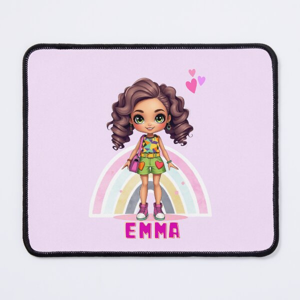 Item preview, Emma Doll Name Design – Cute Gift for Girls, School Supplies and Birthday Surprises designed and sold by daila70.