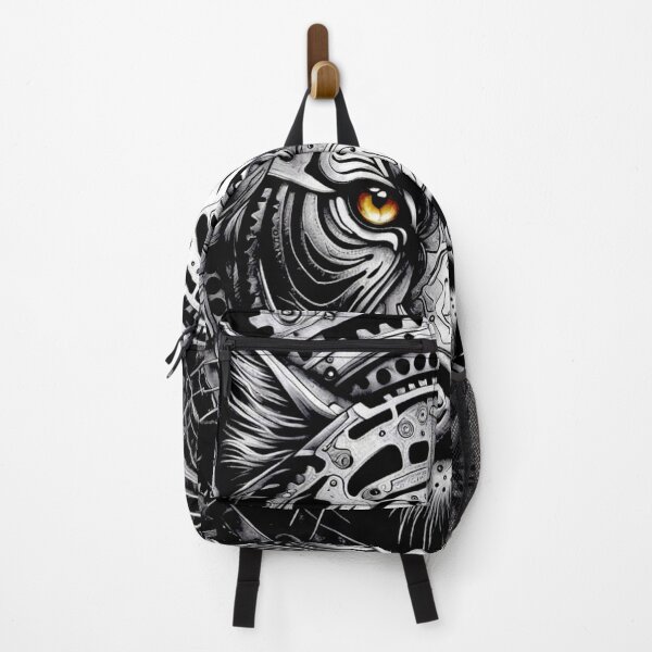 Item preview, Artistic Mechanical Bengal Tiger Tattoo#1 designed and sold by Helios Be. Lavsh.