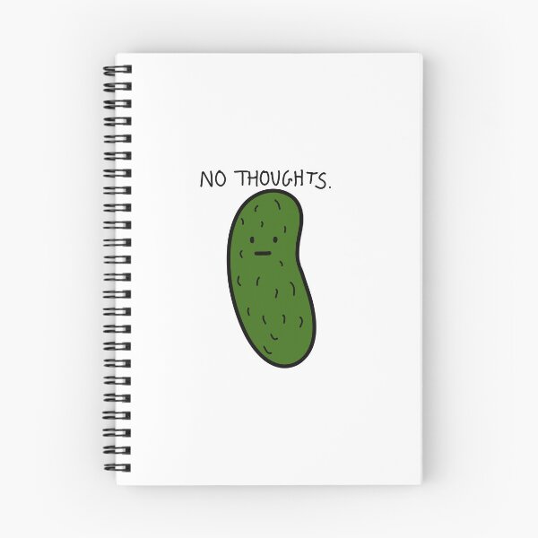 Item preview, No thoughts pickle  designed and sold by SarahWhite.Art.