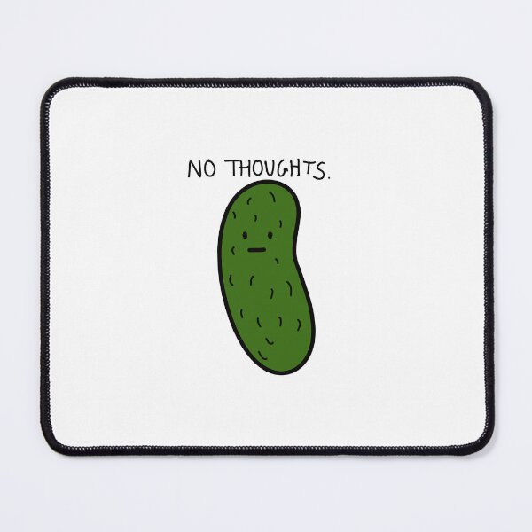 Item preview, No thoughts pickle  designed and sold by SarahWhite.Art.