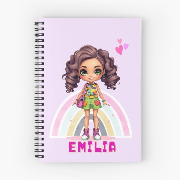 Item preview, Emilia Doll Name Design – Cute Gift for Girls, School Supplies and Birthday Surprises designed and sold by daila70.