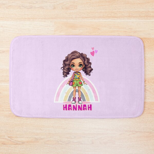 Item preview, Hannah Doll Name Design – Cute Gift for Girls, School Supplies and Birthday Surprises designed and sold by daila70.