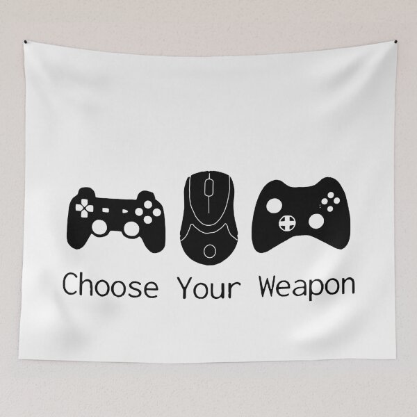 Item preview, Choose Your Weapon - Gammer wht designed and sold by LuizSilva1983.
