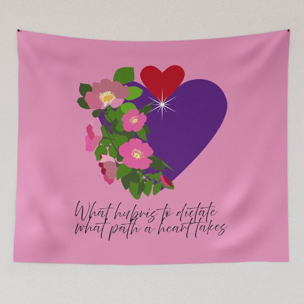 Item preview, Heart - What Hubris To Dictate What Path A Heart Takes designed and sold by Kate Anderson Art.