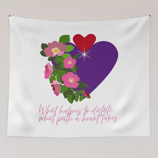 Item preview, Heart - What Hubris To Dictate What Path A Heart Takes designed and sold by Kate Anderson Art.
