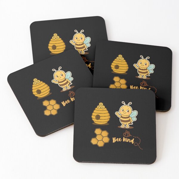 Item preview, Cute Bee Sticker Pack – Honeycomb, Beehive & Bee Kind Stickers designed and sold by joshuayule.