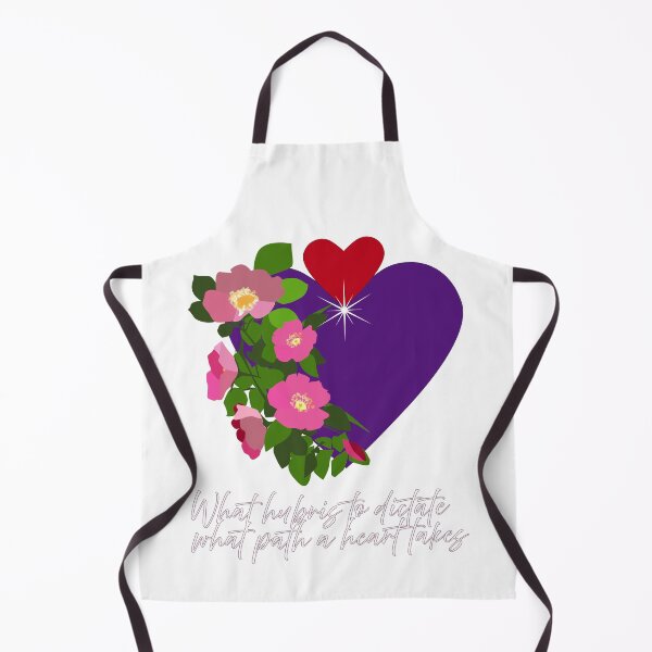 Item preview, Heart - What Hubris To Dictate What Path A Heart Takes (Outlined) designed and sold by Kate Anderson Art.