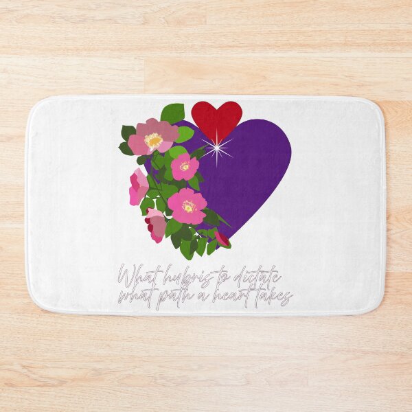 Item preview, Heart - What Hubris To Dictate What Path A Heart Takes (Outlined) designed and sold by Kate Anderson Art.