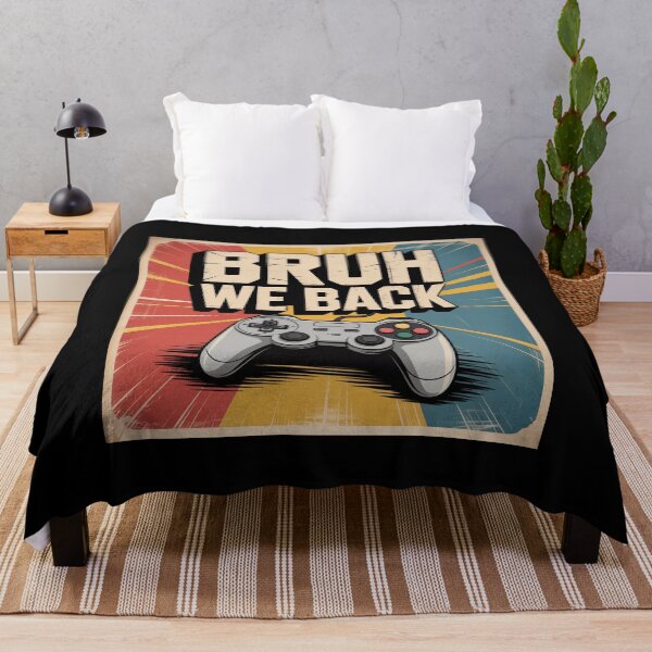 Item preview, Bruh We Back To School Happy First Day Gamer designed and sold by BHMARTS.
