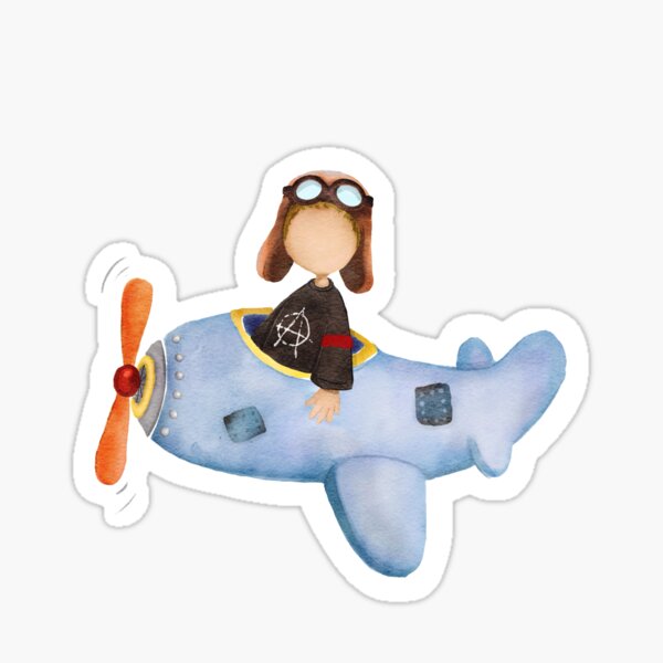 Item preview, pilot airplane designed and sold by juno-crafts.