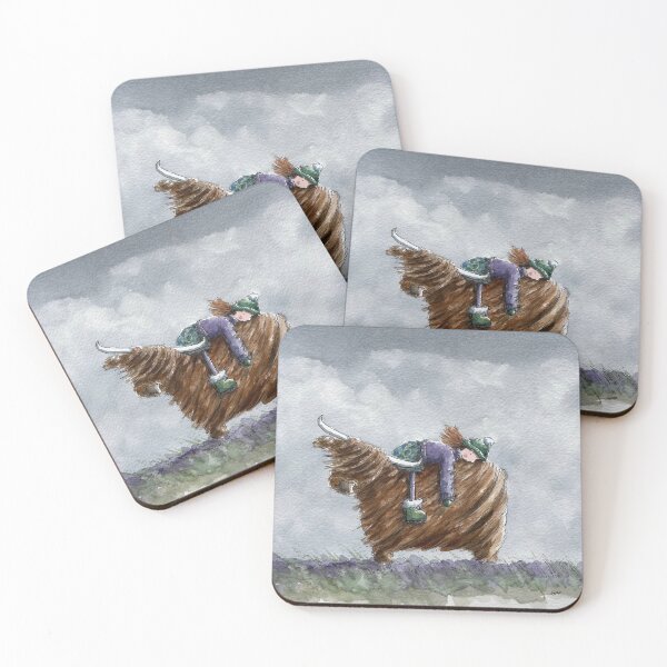Item preview, The highland cow  designed and sold by SketchingDoctor.