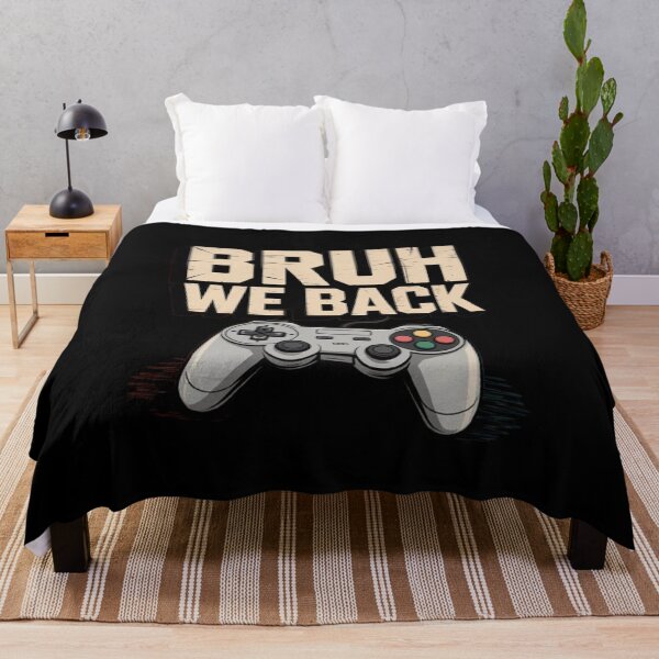 Item preview, Bruh We Back To School Happy First Day Gamer designed and sold by BHMARTS.