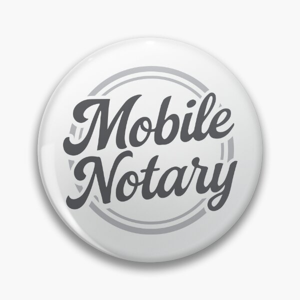 Item preview, Mobile Notary Circle Script – Professional Notary Logo-Inspired Design designed and sold by NotaryLife.