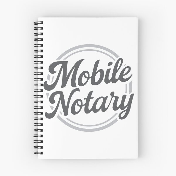Item preview, Mobile Notary Circle Script – Professional Notary Logo-Inspired Design designed and sold by NotaryLife.