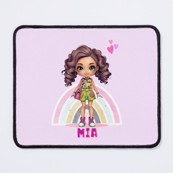 Item preview, Mia Doll Name Design – Cute Gift for Girls, School Supplies and Birthday Surprises designed and sold by daila70.