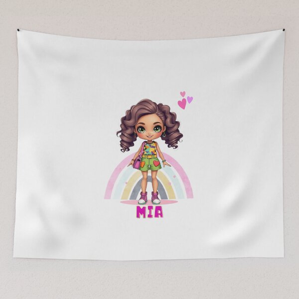 Item preview, Mia Doll Name Design – Cute Gift for Girls, School Supplies and Birthday Surprises designed and sold by daila70.