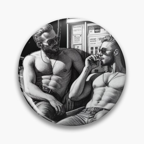 Item preview, Tom of Finland Tribute - Road Trip Gay Berlin Leather Biker Leder Pride Graphic Design designed and sold by ItsAKinkThing.