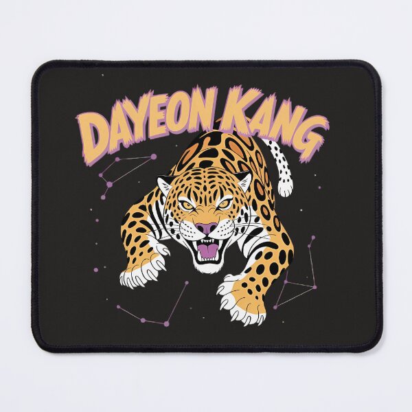 Item preview, Fierce Leopard Constellation Art – Dayeon Kang Illustration designed and sold by dortmond.