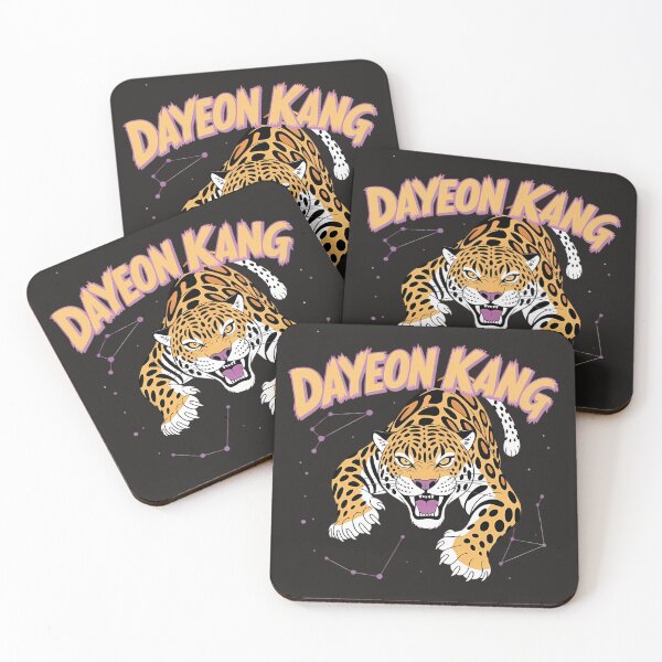 Item preview, Fierce Leopard Constellation Art – Dayeon Kang Illustration designed and sold by dortmond.
