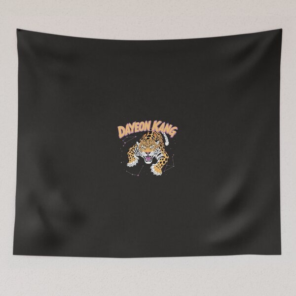 Item preview, Fierce Leopard Constellation Art – Dayeon Kang Illustration designed and sold by dortmond.