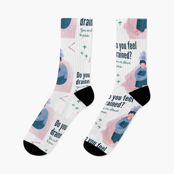 Item preview, Do you feel drained? - A Stoic Approach to Mental Health and Self Care designed and sold by LexaArtworks.