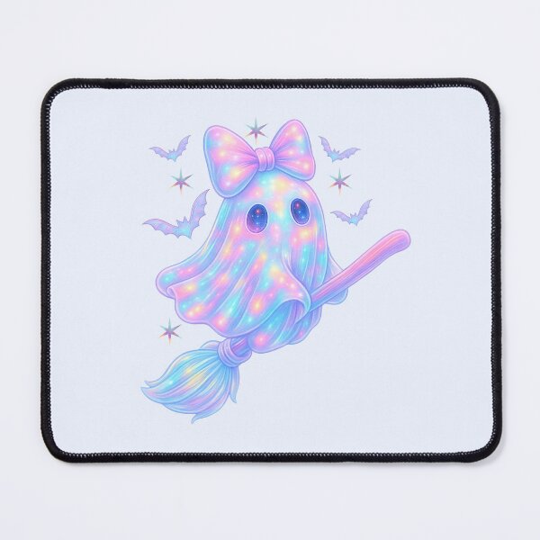 Item preview, Coquette glowing ghost on a witch groom-pastel designed and sold by FatBirdie.