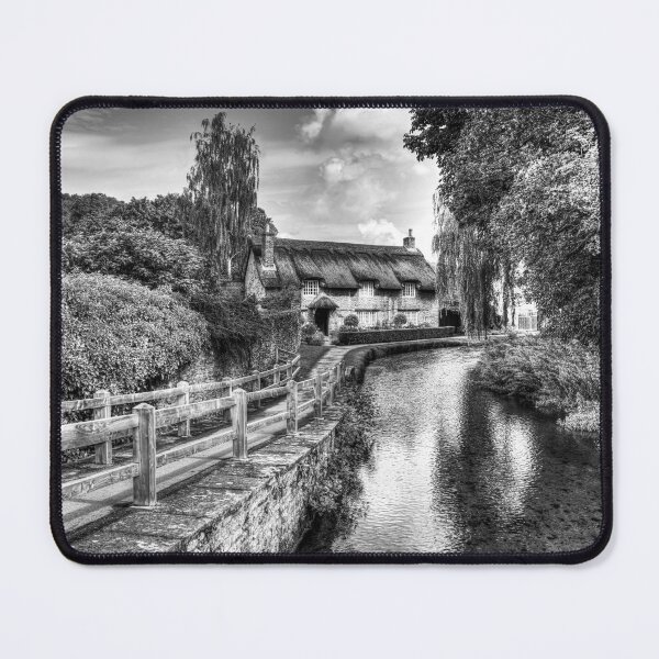 Item preview, Thornton Le Dale Thatched Cottage, Yorkshire, England, Black And White designed and sold by Paul Thompson Photography.