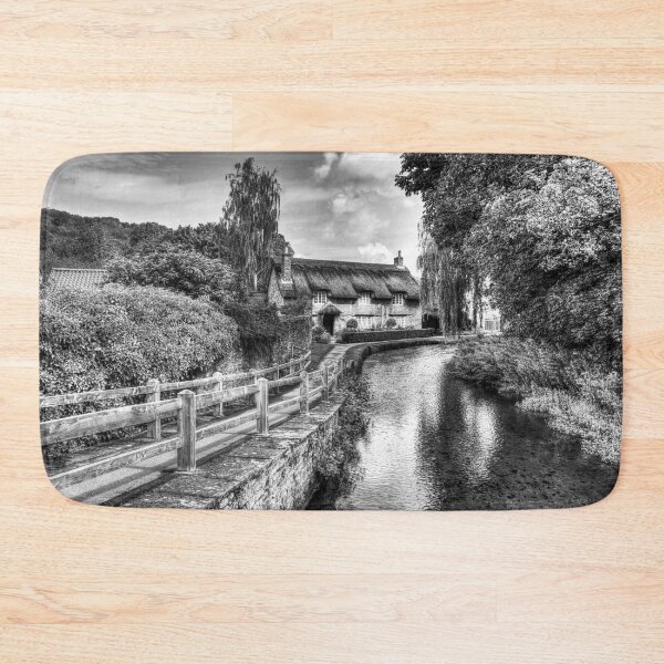 Item preview, Thornton Le Dale Thatched Cottage, Yorkshire, England, Black And White designed and sold by Paul Thompson Photography.