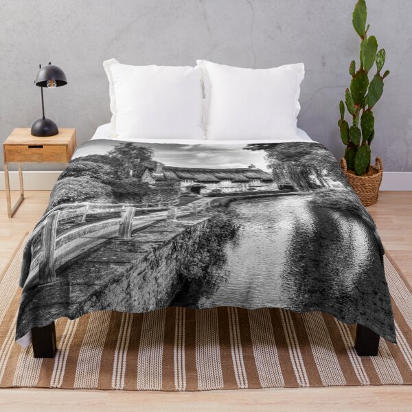Item preview, Thornton Le Dale Thatched Cottage, Yorkshire, England, Black And White designed and sold by Paul Thompson Photography.