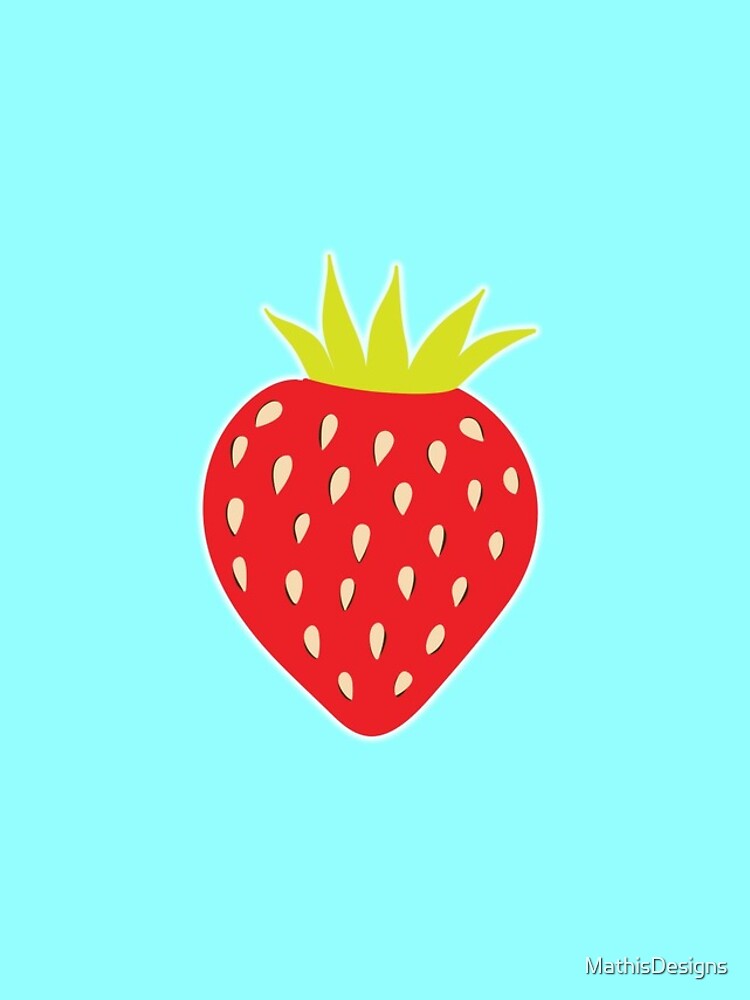 Thumbnail 5 of 5, iPhone Case, STRAWBERRY! designed and sold by MathisDesigns.
