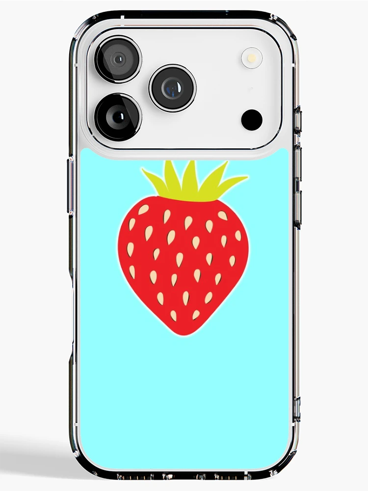 Thumbnail 1 of 5, iPhone Case, STRAWBERRY! designed and sold by MathisDesigns.