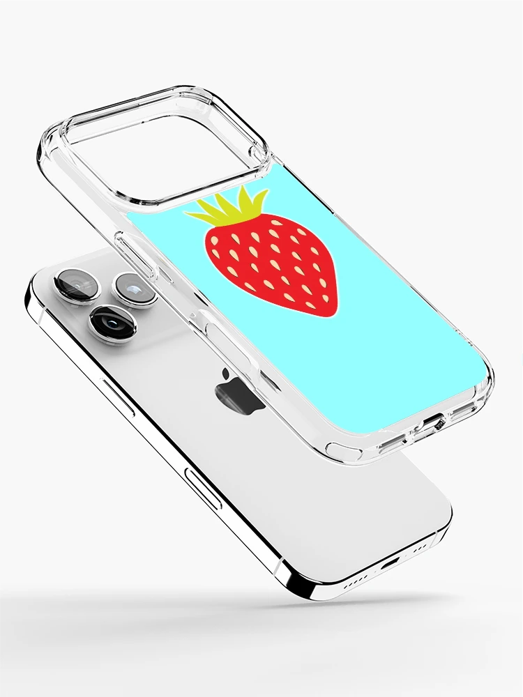 Thumbnail 2 of 5, iPhone Case, STRAWBERRY! designed and sold by MathisDesigns.